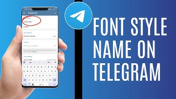 How to Font Style Name on Telegram |  Make Telegram Name Stylish