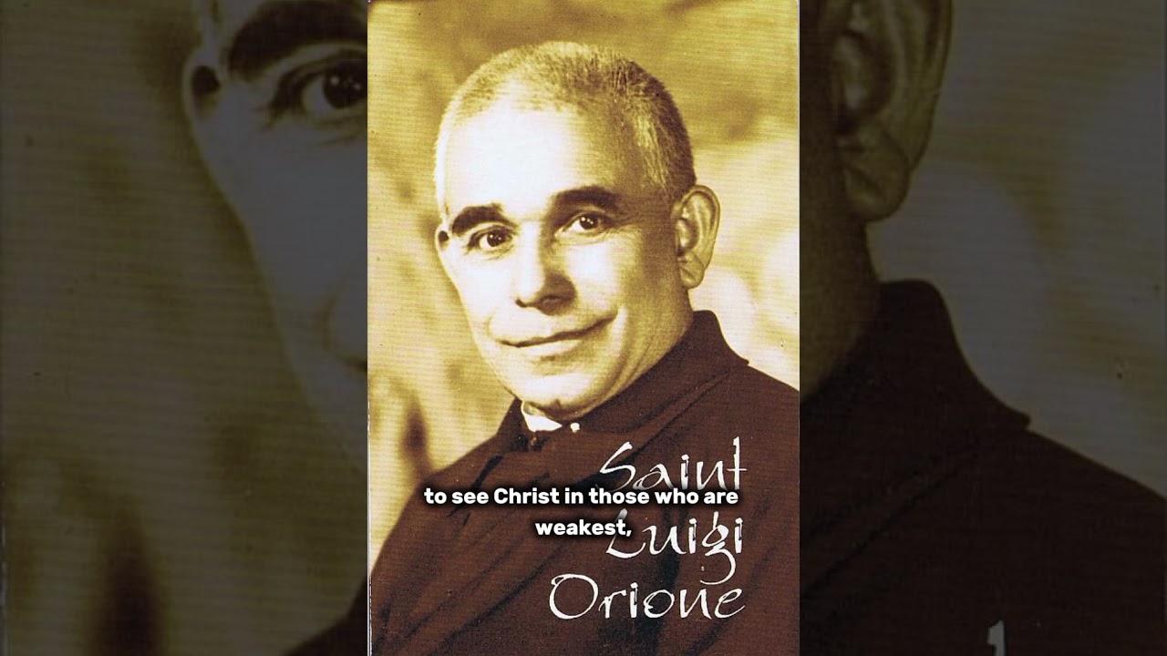 Prayer to Saint Luigi Orione