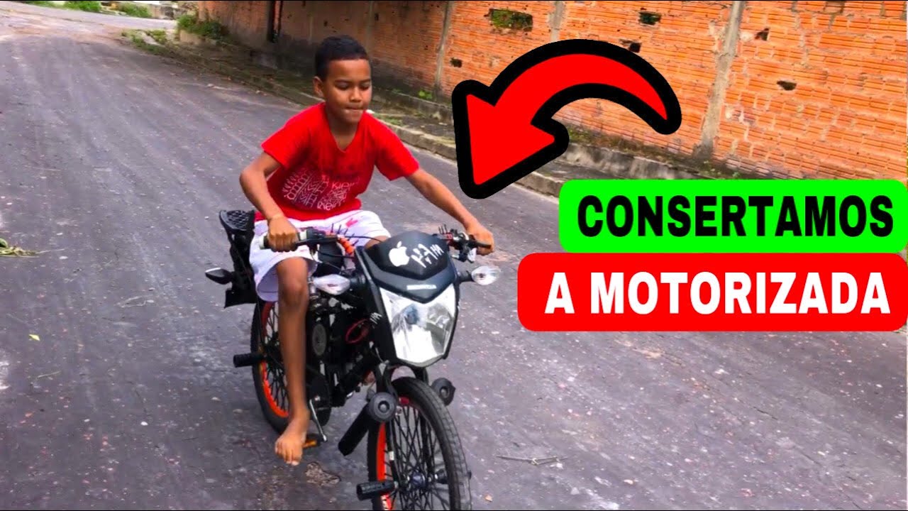 PRIMEIRO GRAU COM A BICICLETA MOTORIZADA 