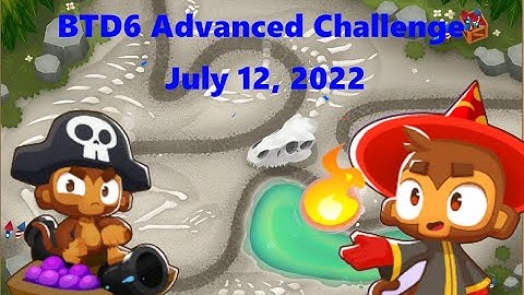 BTD6 Advanced Challenge | July 12th, 2022 | Use Monkeys Wisley