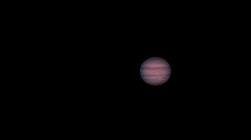 Jupiter Timelapse With the Great Red Spot and Io Transit