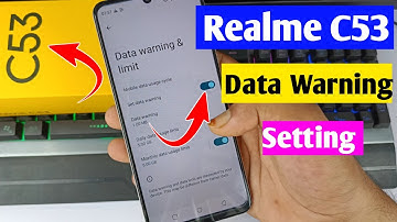 Realme c53 data usage warning setting | realme c53 me data limit kaise badhaen | Realme c53