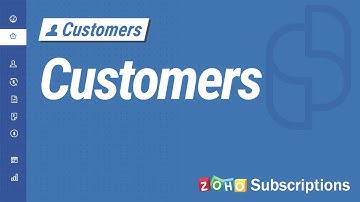 Adding Customers | Zoho Subscriptions