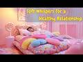 ASMR Sleep Affirmations | Manifest a Healthy Relationship