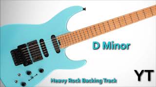 Cool Heavy Rock Guitar Backing Track in D Minor chords