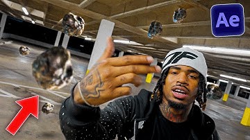 How To Create 3D Floating Objects In Your Music Videos.. (Music Video Editing Tutorial)