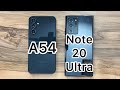 Samsung Galaxy A54 vs Samsung Galaxy Note 20 Ultra