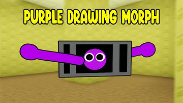 UPDATE - How To Find PURPLE  DRAWING MORPH in Find The Backrooms Morphs