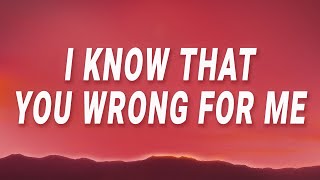 Miley Cyrus - I know that you wrong for me (Angels Like You) (Lyrics)