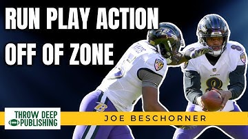 Running Play Action off of Zone - Protections and Game Film