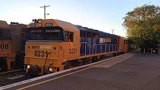 Train's around Werris Creek NSW Northwest 2021