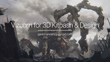 Vizcom for 3D Kitbash & Design - Trailer
