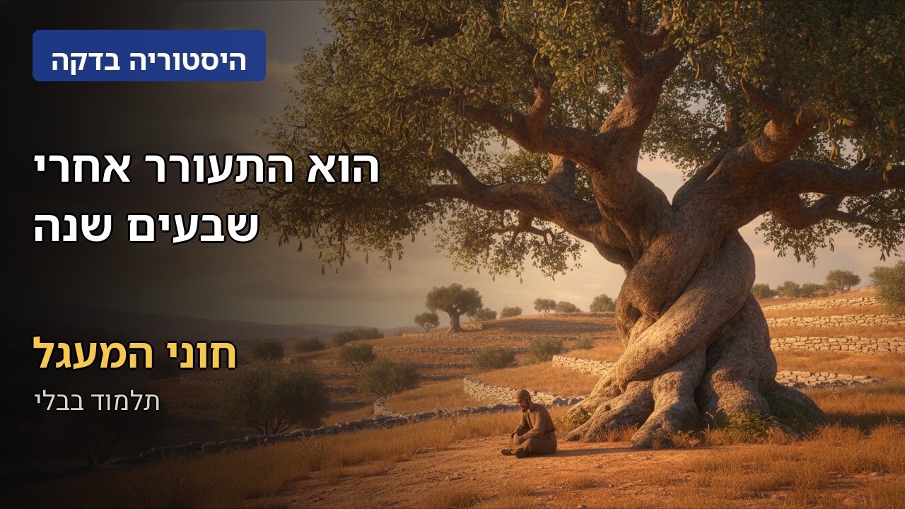 הוא התעורר אחרי שבעים שנה — וזה היה הכי גרוע שקרה לו| חוני המעגל