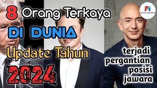 Daftar orang terkaya di dunia update 2024