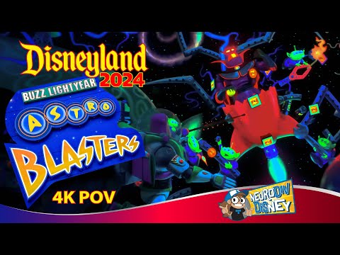 [NEW] Buzz Lightyear Astro Blasters - Disneyland Park - Lowlight 4K POV ft: @ThemeParkCasual !