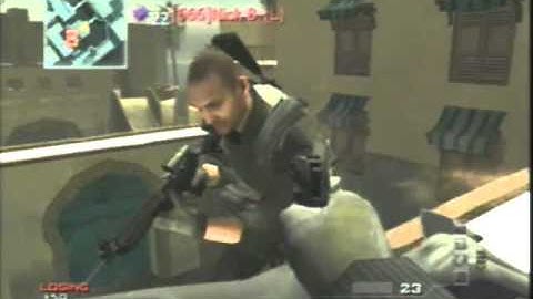 MW3 wii how to get under the map of seatown