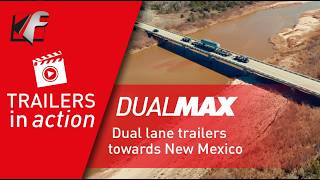 Faymonville DualMAX: Dual lane trailers towards New Mexico
For this project, Advanced Freight Dynamics LLC handled the transport of a massive 333,000 lbs load originating in Oklahoma. Using a modular dual-lane trailer with a drawbar system, the team ensured maximum stability and control throughout the journey.
Equipped with hydraulic pendle axles, the setup delivered outstanding maneuverability—even under demanding conditions. With a tight delivery window due to crane scheduling, precision and timing were absolutely critical.
The final destination: a refinery in New Mexico. Despite the challenges, the operation was executed flawlessly, with a total of four units arriving on site within just 48 hours.
Efficiency, power, and precision—DualMAX delivering when it matters most. Faymonville DualMAX: Dual lane trailers towards New Mexico