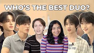 WOOSAN VS CHOI CHOI… WE HAVE TO CHOOSE?! 😭 | ATEEZ & TXT Reaction
