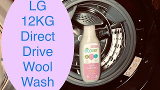 LG 12kg Direct Drive, Wool Wash