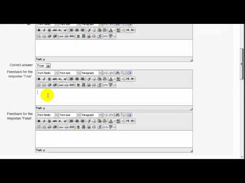 Moodle Tutorial: Creating quizzes in Moodle