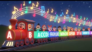 Alphabet Train to Adventure Town | Fun ABC Song for Kids | Silly Learning Rhyme
