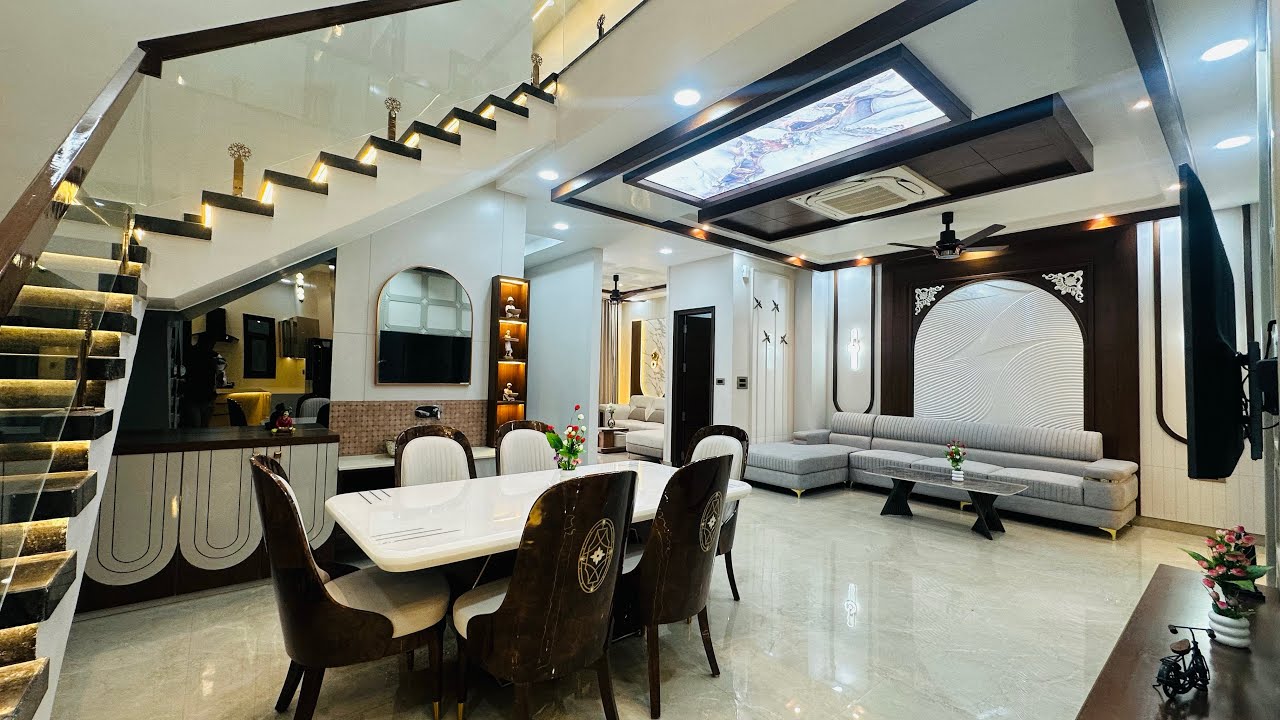 A Tour Of Jaipur’s Ultimate Kothi Design | Latest 236 Gaj 6 BHK House With Lift, Yoga & Gym Room