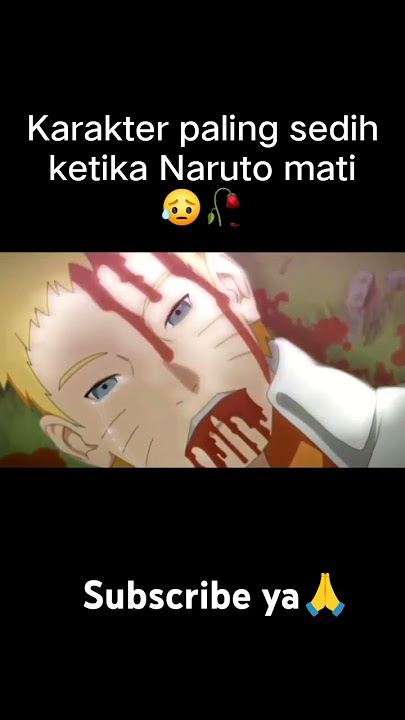 Kematian naruto #naruto #anime #masukberanda