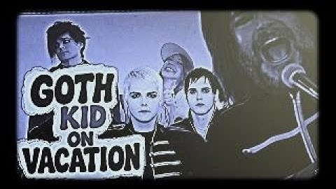 Jack Black on SNL - The Jack Black Parade - Goth Kid on Vacation featuring My Chemical Romance