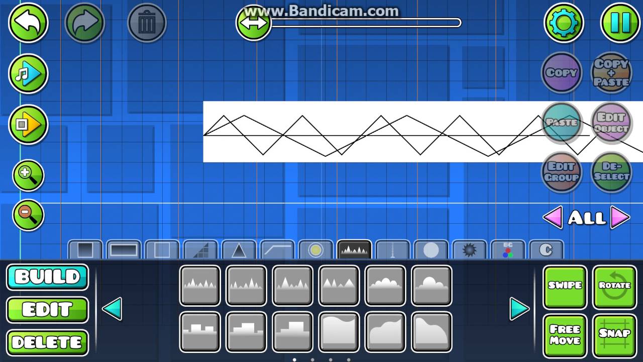 GeometryDash - tutorial - how to make pulsing laser - YouTube