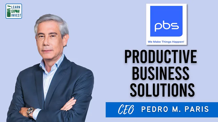 CEO Series - Pedro M. Paris, Productive Business Solutions Group Limited (PBS)