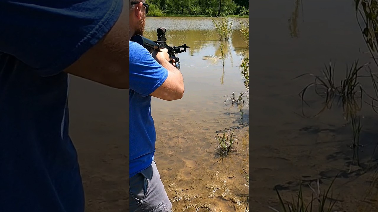 Bowfishing with a crossbow?! This is a Game changer! You are now able