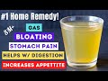 Natural Home Remedy for Belly Bloating, Gas & Stomach Pain | Reduces Gas | 8M  Babies