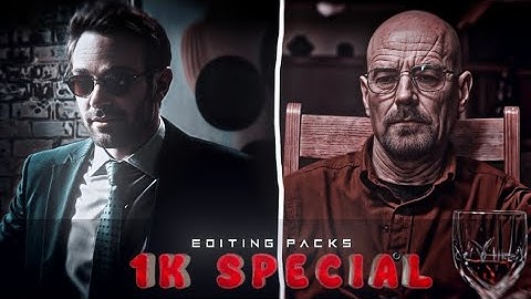 1K SPECIAL EDITING PACKS | EDITOR OF ANIME | BEST PACK EVER | ALIGHT MOTION PACK |