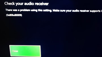 Xbox Series S Check Your Audio Receiver error SOLVED!