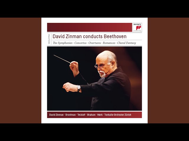 Beethoven - Coriolan:ouverture : Orch Tonhalle Zurich / D.Zinman