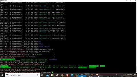 HANA Database uninstallation