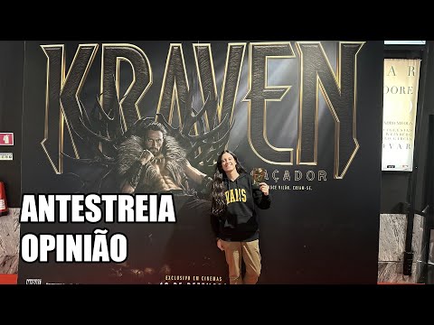 Assisti Kraven the Hunter na Antestreia! 😱 | Opinião