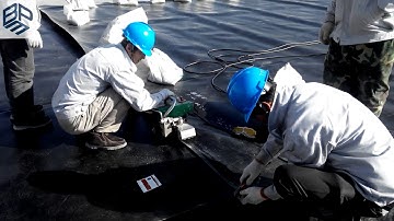 BPM Geomembrane for Welding Video