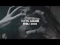 YO TE AMARE | ENRJ-2003 |AUDIO