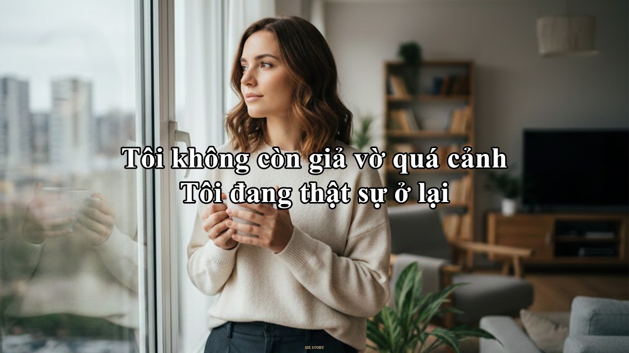 Tôi không còn giả vờ quá cảnh, Tôi đang thật sự ở lại | Me Story 108