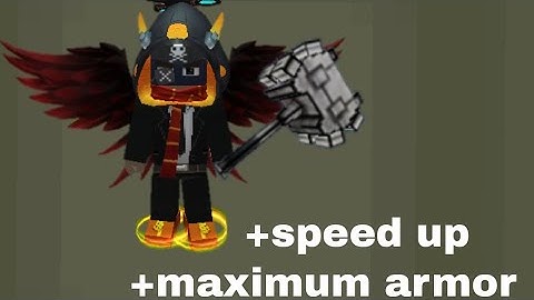 great hammer only challenge!! build and shoot blockman go