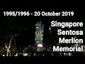 Singapore sentosa merlion memorial