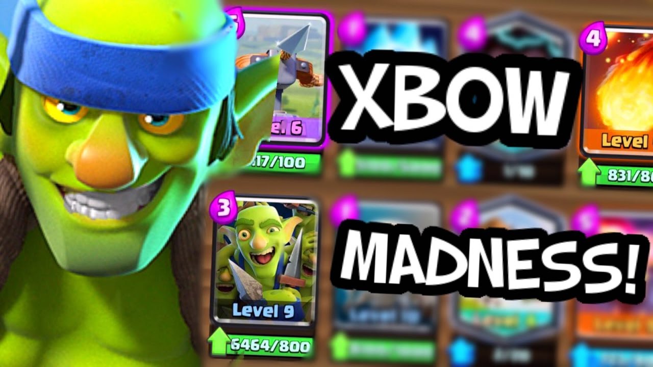 ANTI META: THE XBOW IS BACK! - Grand Challenge Insane Xbow Deck LIVE! - Clash Royale