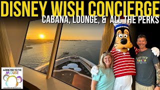 Disney Wish Concierge | First Time Staying Concierge and Getting a Private Cabana at Castaway Cay