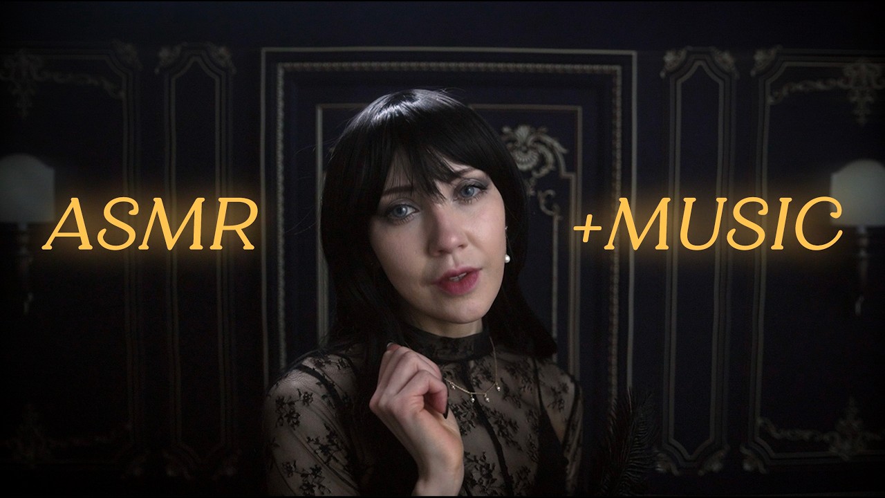 (MUSIC Version) Moonlit Shadows ASMR 🌘 (Layered Soundscapes, Visual Triggers, Personal Attention)