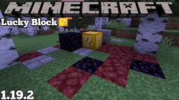 *NEW* LUCKY BLOCK MOD UPDATE - MINECRAFT 1.19.2 (MOD SHOWCASE)