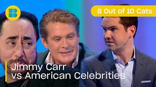 Jimmy Carr Roasting American Celebs | 8 Out of 10 Cats | Banijay Comedy