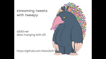 streaming tweets with tweepy