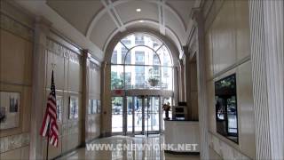 Le hall d'entrée du Flatiron building