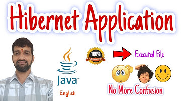 Hibernate Application Program | Student Example | Java ORM 